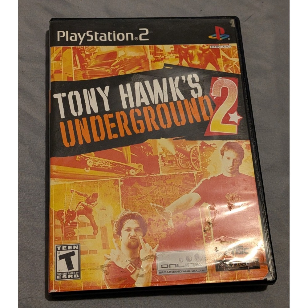 Tony Hawk's Underground 2 (Sony PlayStation 2, 2004) PS2 CIB TESTED!